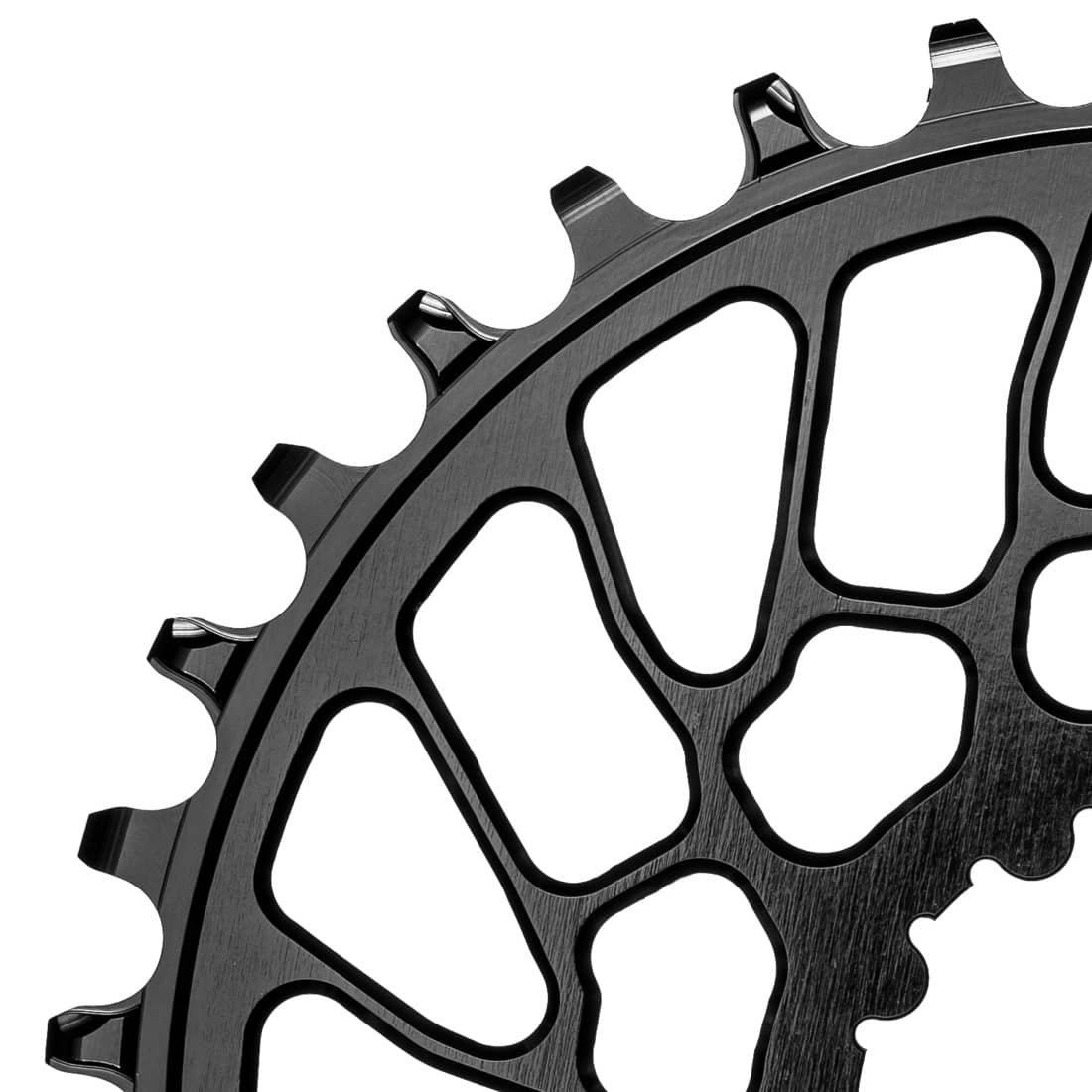 Super Boost direct mount chainring for SRAM cranks absoluteblack Super Boost direct mount narrow wide chainring for SRAM cranks