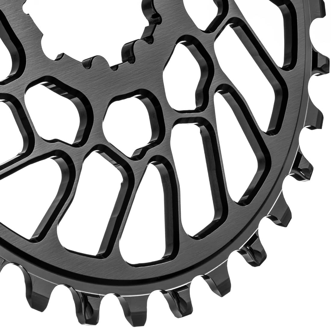 Super Boost direct mount chainring for SRAM cranks absoluteblack Super Boost direct mount narrow wide chainring for SRAM cranks