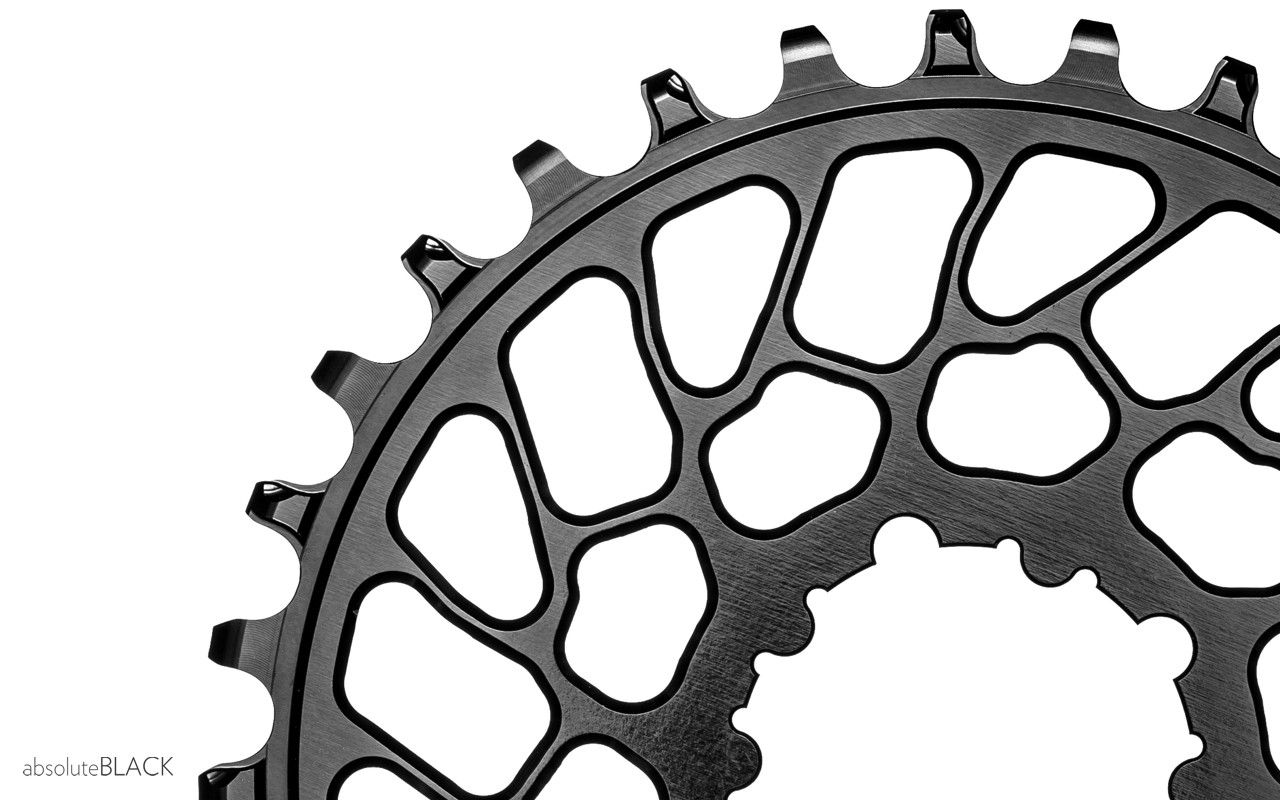 Super Boost direct mount chainring for SRAM cranks absoluteblack Super Boost direct mount narrow wide chainring for SRAM cranks