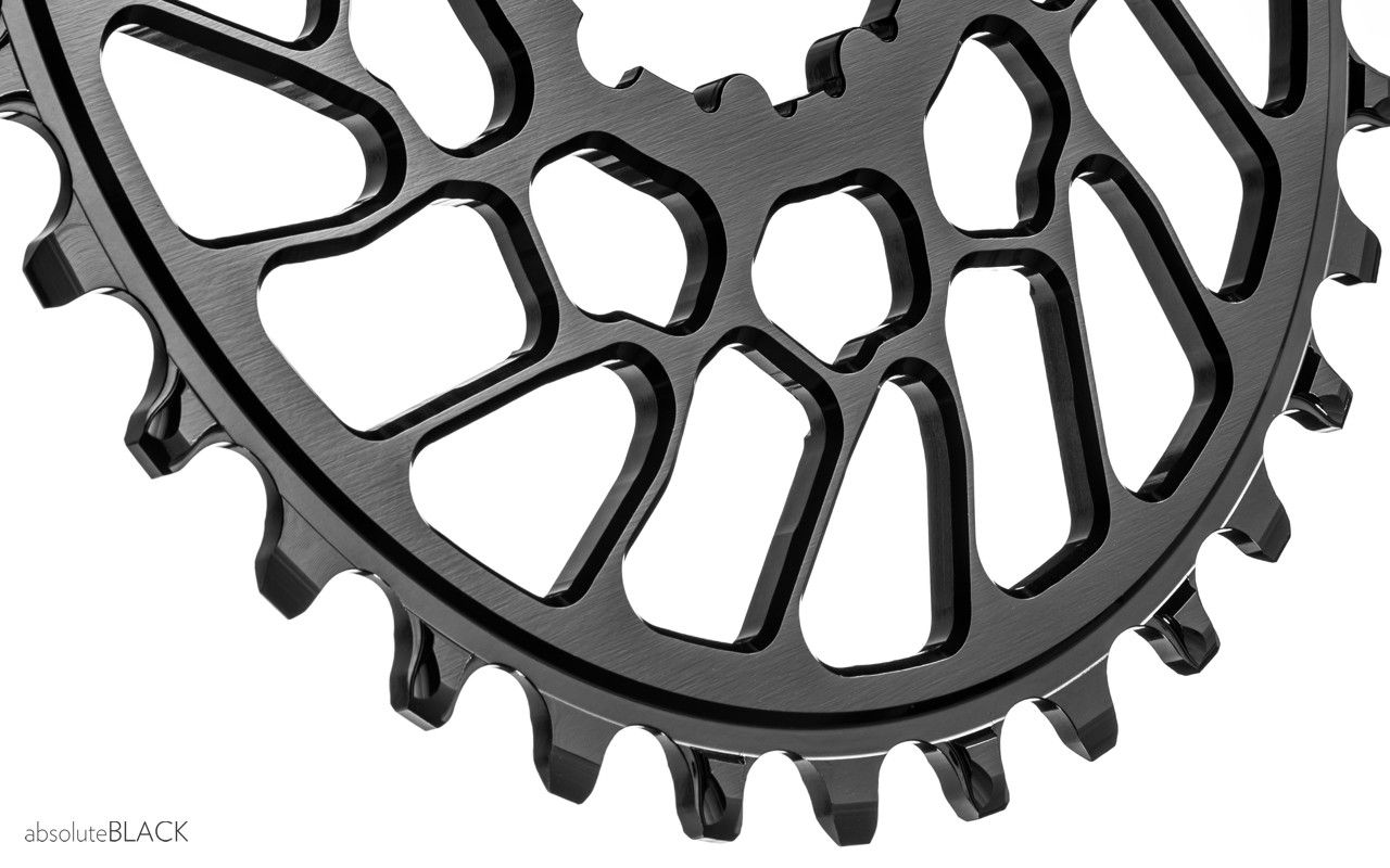 Super Boost direct mount chainring for SRAM cranks absoluteblack Super Boost direct mount narrow wide chainring for SRAM cranks