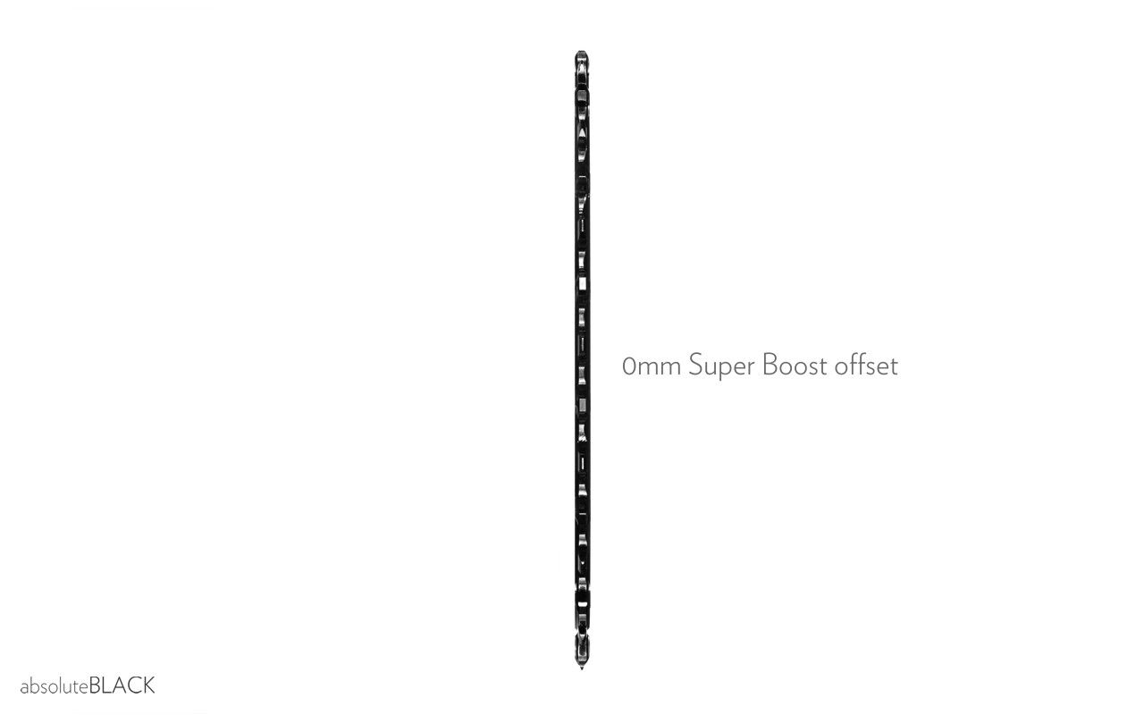 Super Boost direct mount chainring for SRAM cranks absoluteblack Super Boost direct mount narrow wide chainring for SRAM cranks
