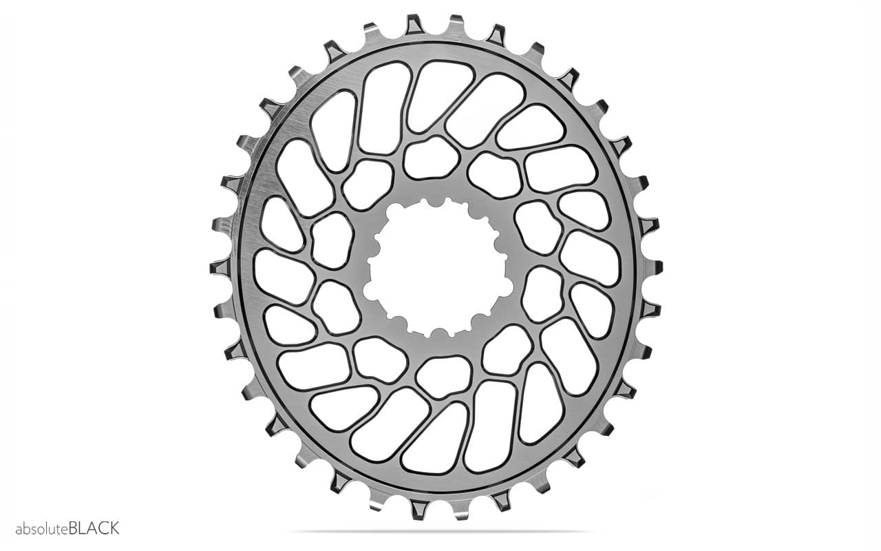 oval Super boost traction chainring for sram cranks absoluteblack oval Super boost traction direct mount chainring for sram cranks