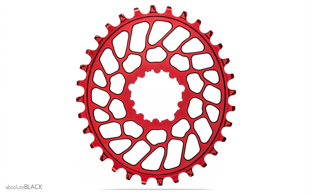 oval Super boost traction chainring for sram cranks absoluteblack oval Super boost traction direct mount chainring for sram cranks