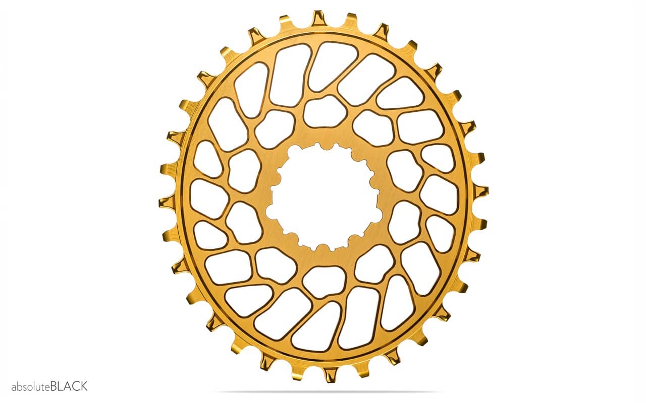 oval Super boost traction chainring for sram cranks absoluteblack oval Super boost traction direct mount chainring for sram cranks