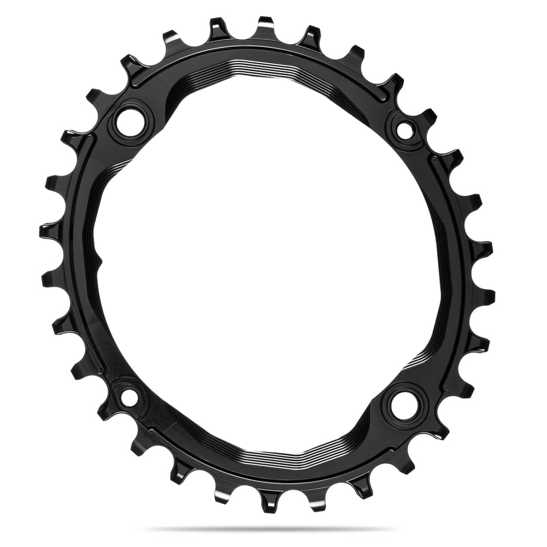 absoluteblack OVAL 104 & 64BCD traction chainring absoluteblack OVAL 104 & 64BCD traction chainring