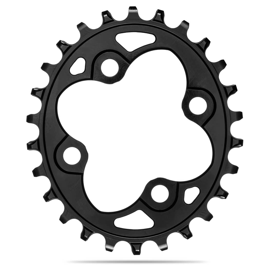 absoluteblack OVAL 104 & 64BCD traction chainring absoluteblack OVAL 104 & 64BCD traction chainring