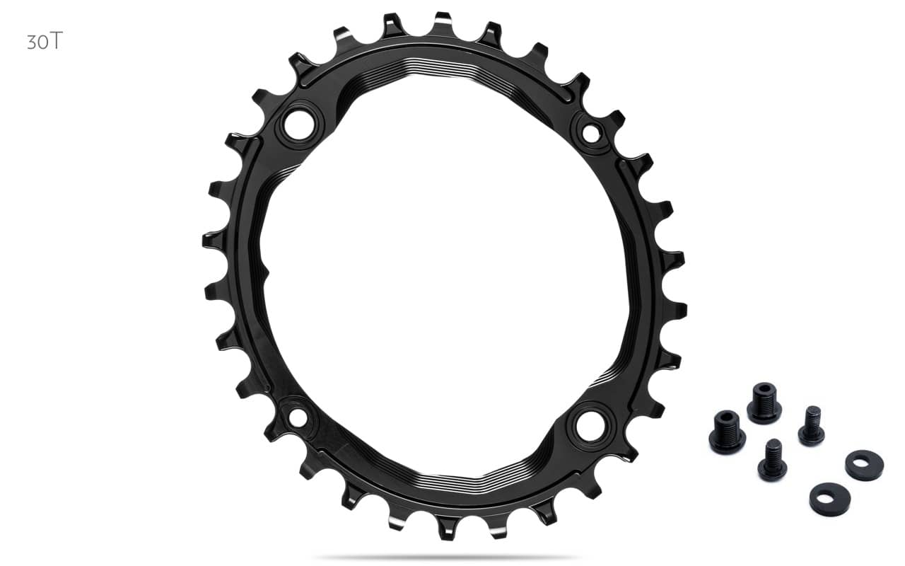 absoluteblack OVAL 104 & 64BCD traction chainring absoluteblack OVAL 104 & 64BCD traction chainring