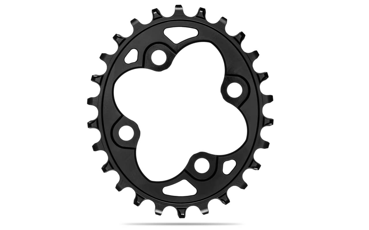 absoluteblack OVAL 104 & 64BCD traction chainring absoluteblack OVAL 104 & 64BCD traction chainring