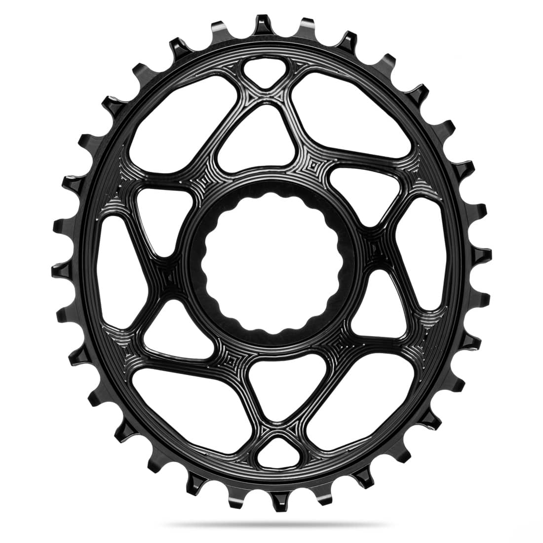 absoluteblack OVAL cinch traction chainring, narrow wide direct mount  for Race Face