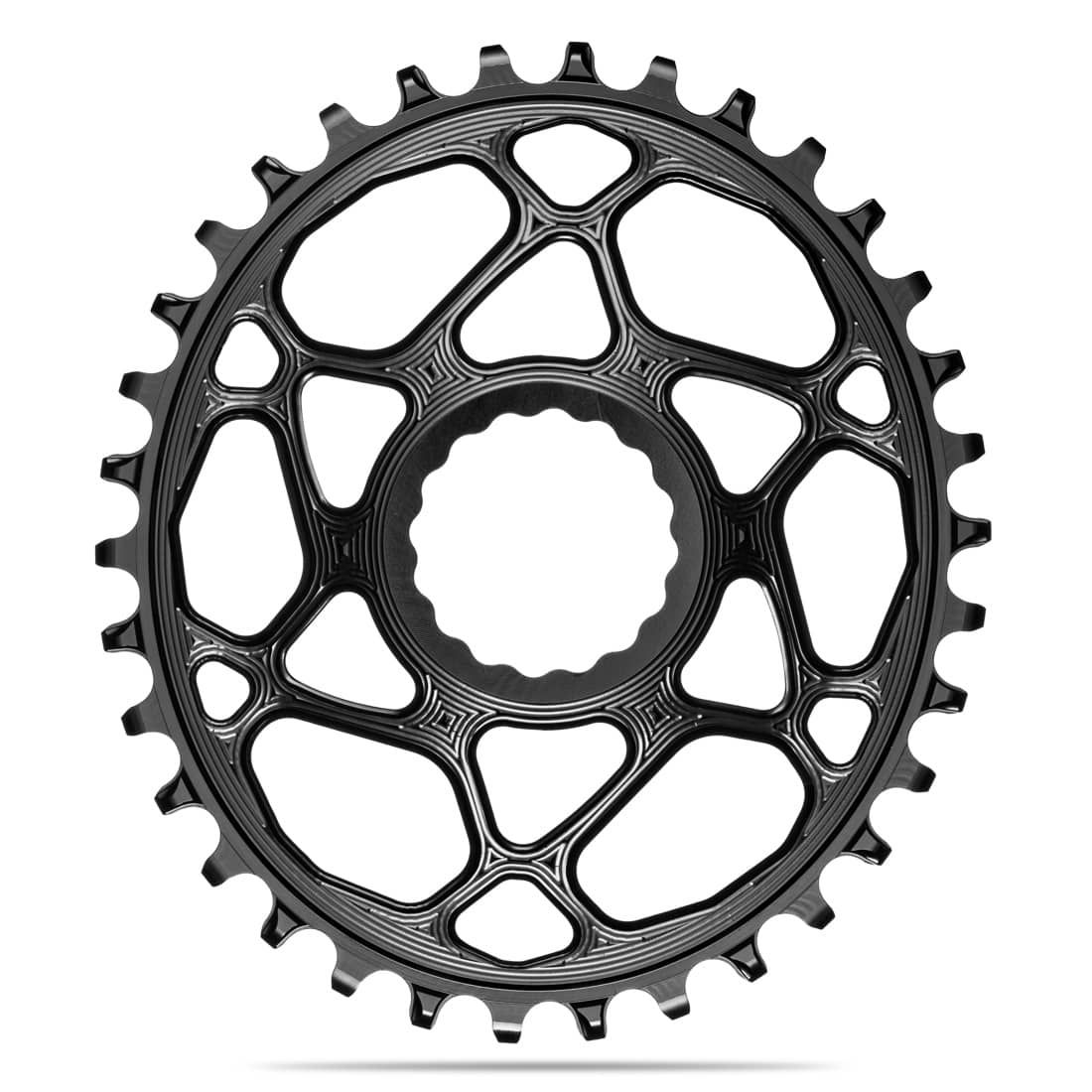 absoluteblack OVAL cinch traction chainring, narrow wide direct mount for Race Face absoluteblack OVAL cinch traction chainring, narrow wide direct mount for Race Face