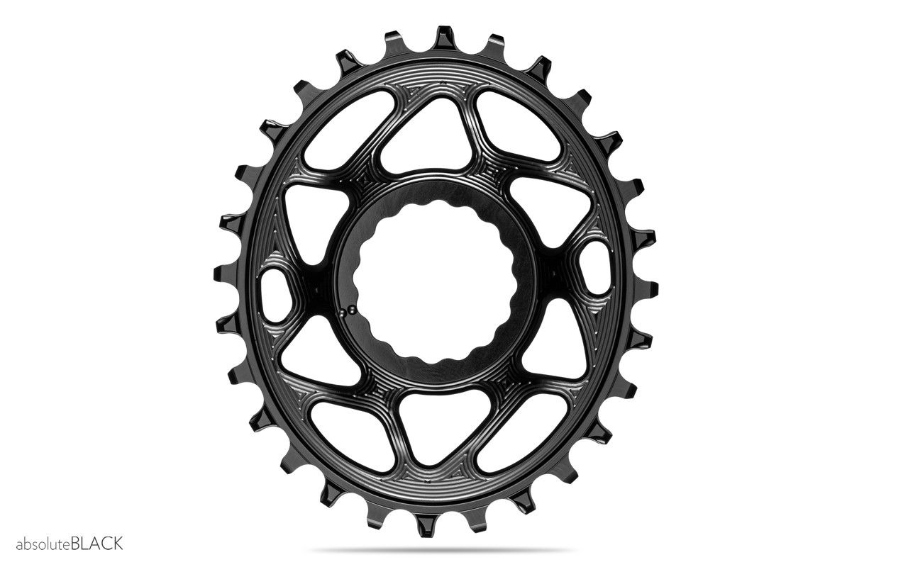 absoluteblack OVAL cinch traction chainring, narrow wide direct mount  for Race Face