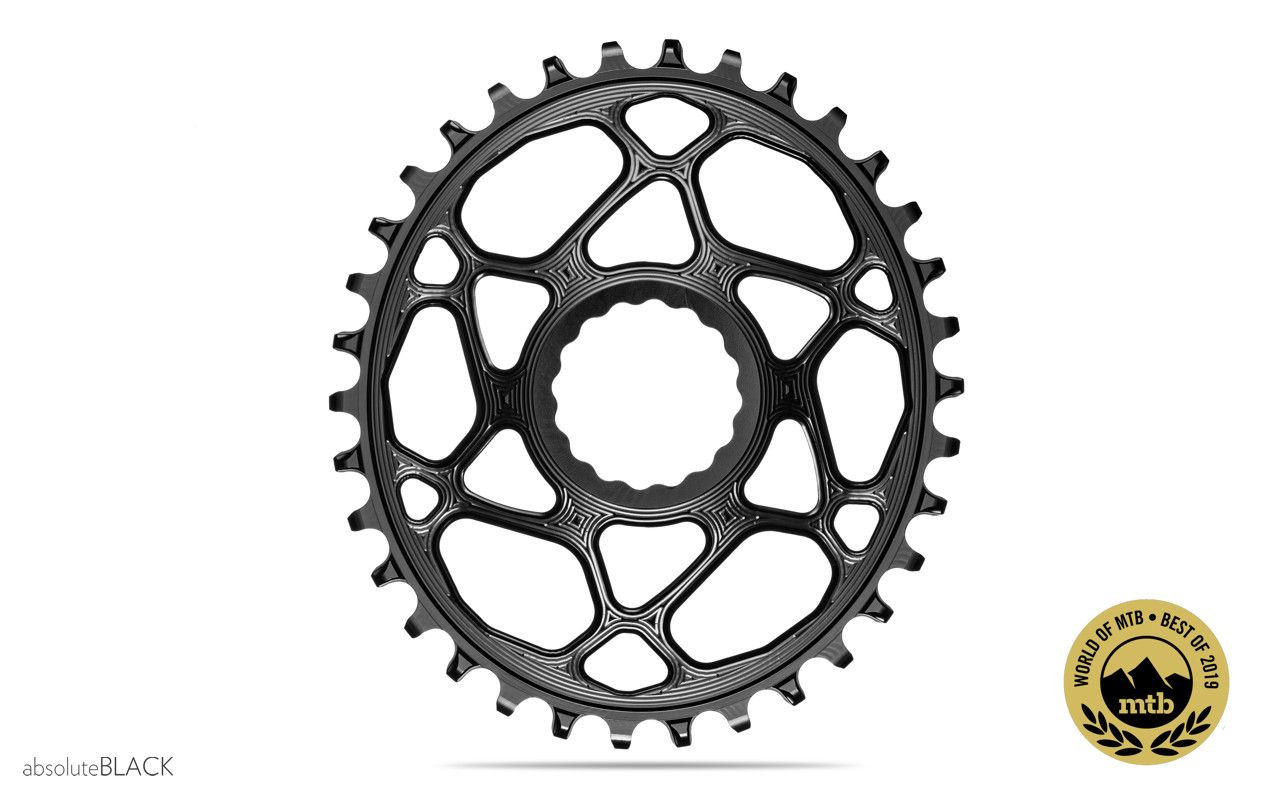 absoluteblack OVAL cinch traction chainring, narrow wide direct mount for Race Face absoluteblack OVAL cinch traction chainring, narrow wide direct mount for Race Face