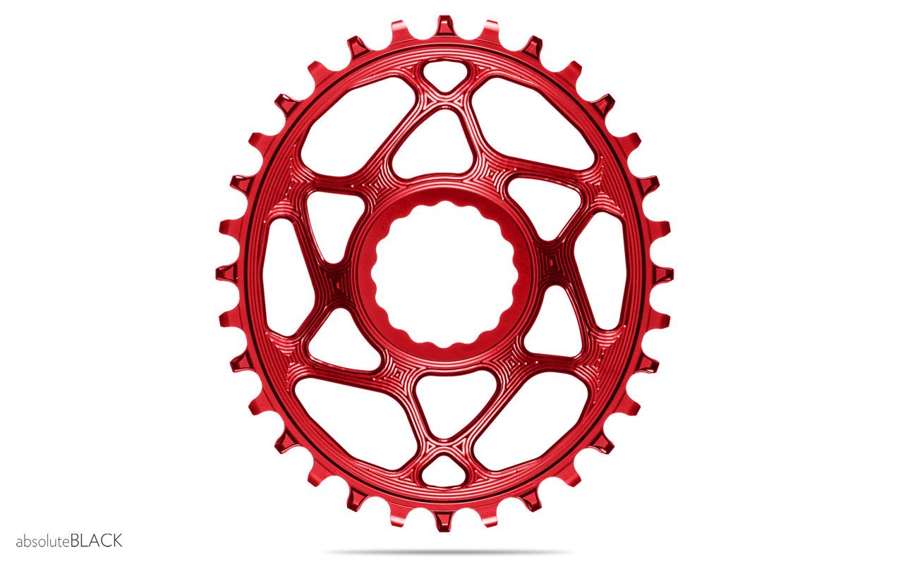absoluteblack OVAL cinch traction chainring, narrow wide direct mount  for Race Face