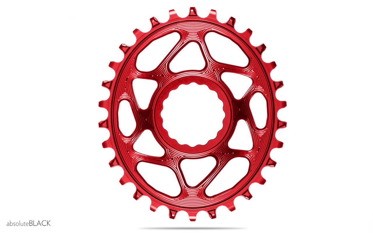 absoluteblack OVAL cinch traction chainring, narrow wide direct mount for Race Face absoluteblack OVAL cinch traction chainring, narrow wide direct mount for Race Face