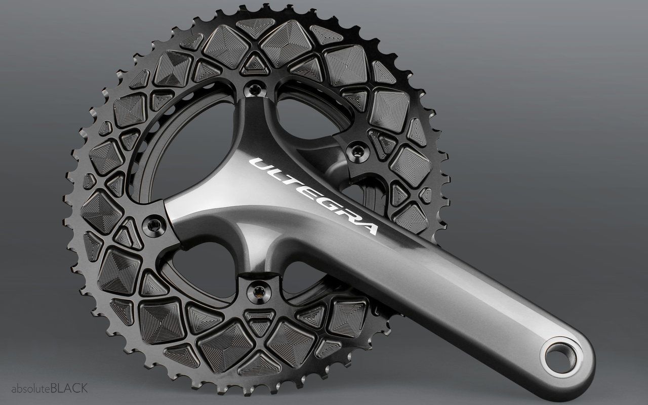 premium OVAL ROAD 110/4 BCD chainring for DA9000, 6800, 5800