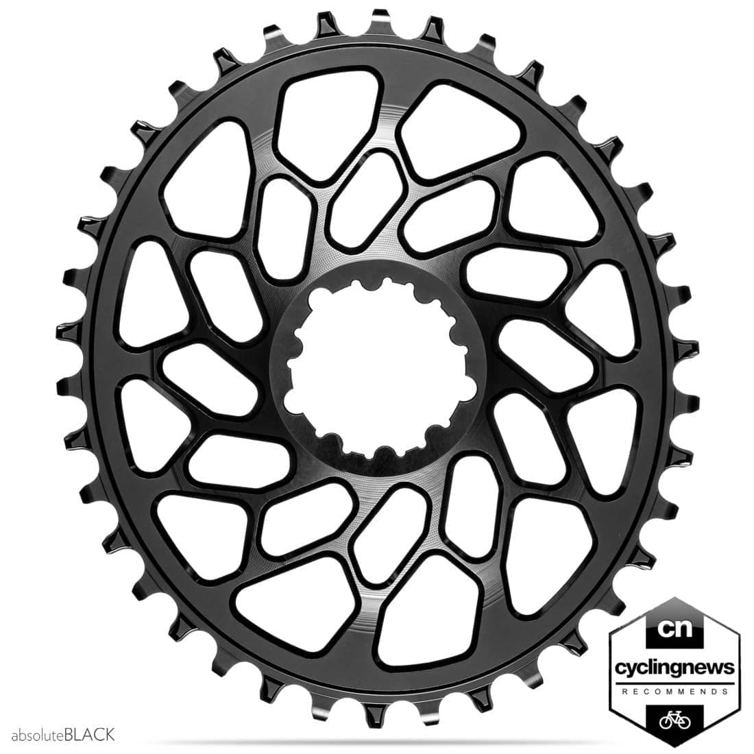 absoluteBLACK CX 1x OVAL N/W traction chainring for Sram absoluteBLACK CX 1x OVAL N/W traction chainring for Sram