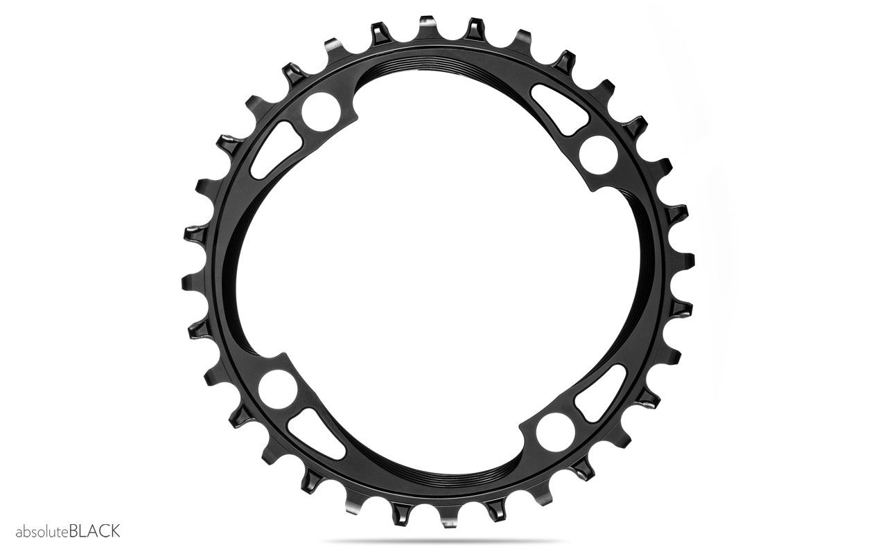 absoluteblack narrow wide chainring for 64 & 104 BCD cranks absoluteblack narrow wide chainring for 64 & 104 BCD cranks