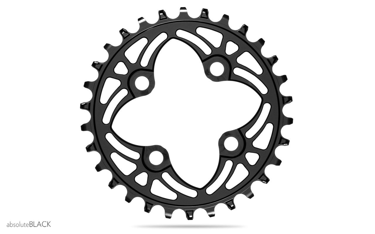 absoluteblack narrow wide chainring for 64 & 104 BCD cranks absoluteblack narrow wide chainring for 64 & 104 BCD cranks