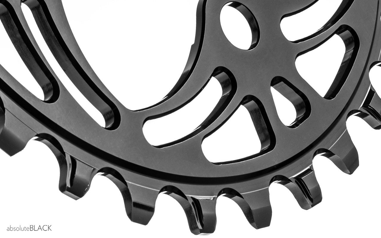 absoluteblack narrow wide chainring for 64 & 104 BCD cranks absoluteblack narrow wide chainring for 64 & 104 BCD cranks